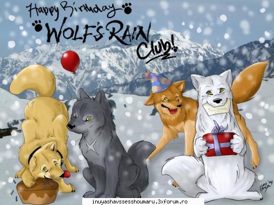 inca poze wolf's rain