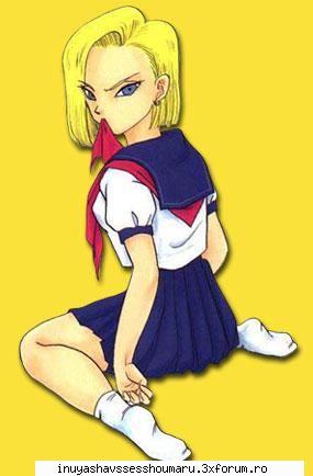 Poze Dbz - ia uite o poza shi cu androit18 ( gomen ca le tot - Dragon Ball Z